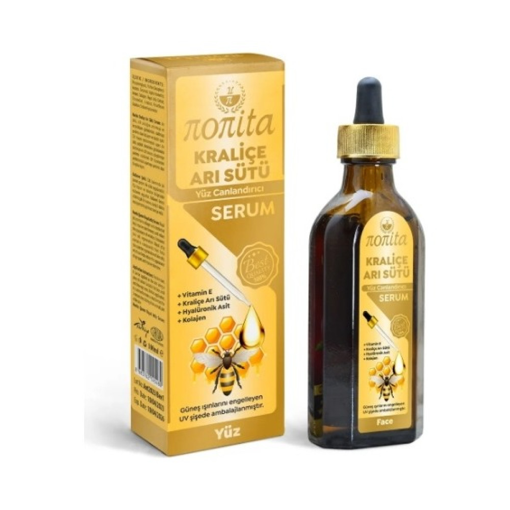 Nonita Kraliçe Arı Sütü Serum 100 ml (Yüz Canladırıcı) Nemlendiriciler Fiyatı