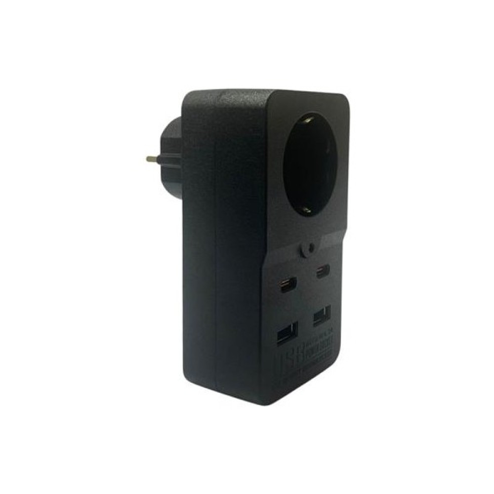 Nonni Buffer® Isıya Dayanıklı Termal Akım Korumalı 1 Priz Girişli 2 USB Girişli 2 Type-C Girişli Pirz Prizler Fiyatı