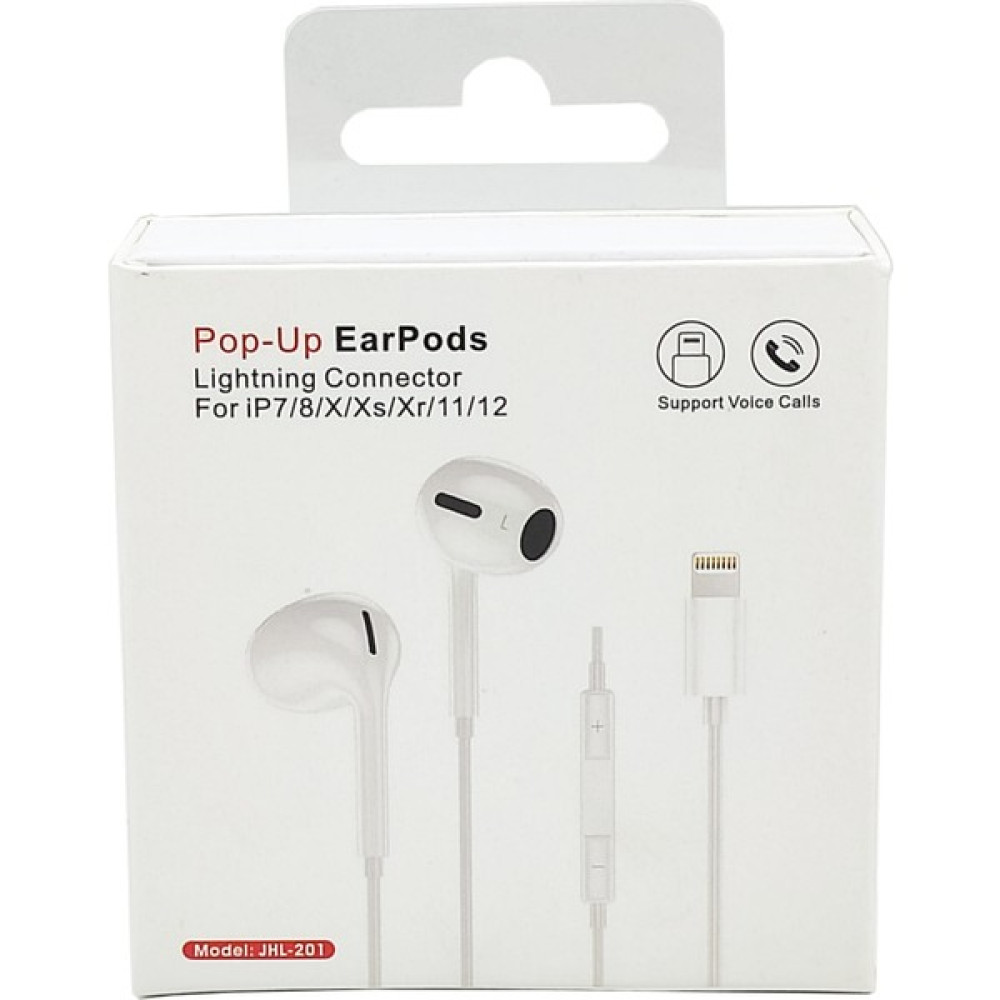 Nonni Pop-Up Earpods Lightning Kablolu Kulaklık 7/8/11/12/13 JHL-201 Kulak İçi Kulaklık Fiyatı