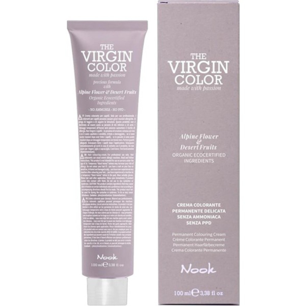 Nook Virgin Color Amonyaksız Saç Boyası 100 Ml - Açık Kumral Yoğun Bakır Saç Boyası Fiyatı