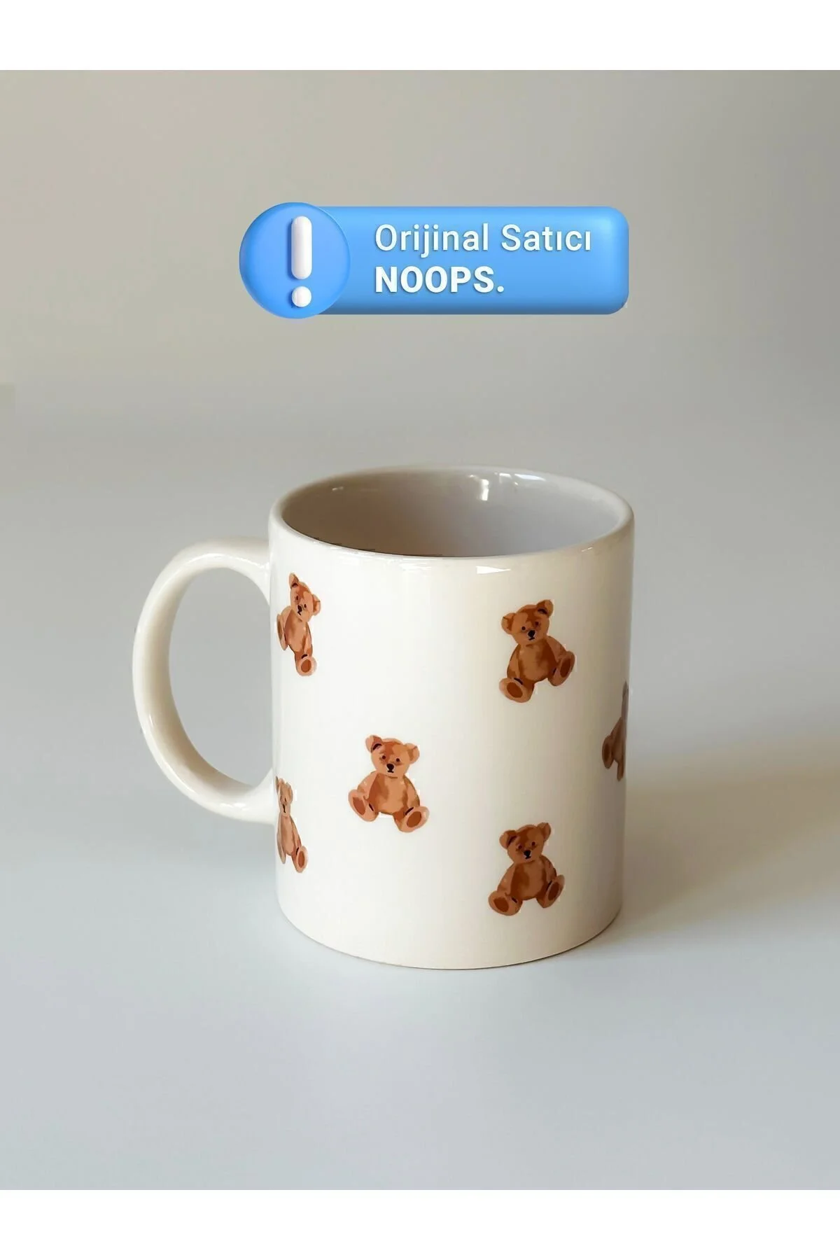 noops Ayıcık Teddy Bear 1.kalite Baskılı Kupa Bardak Seramik Kahve Mug" Kupa Fiyatı