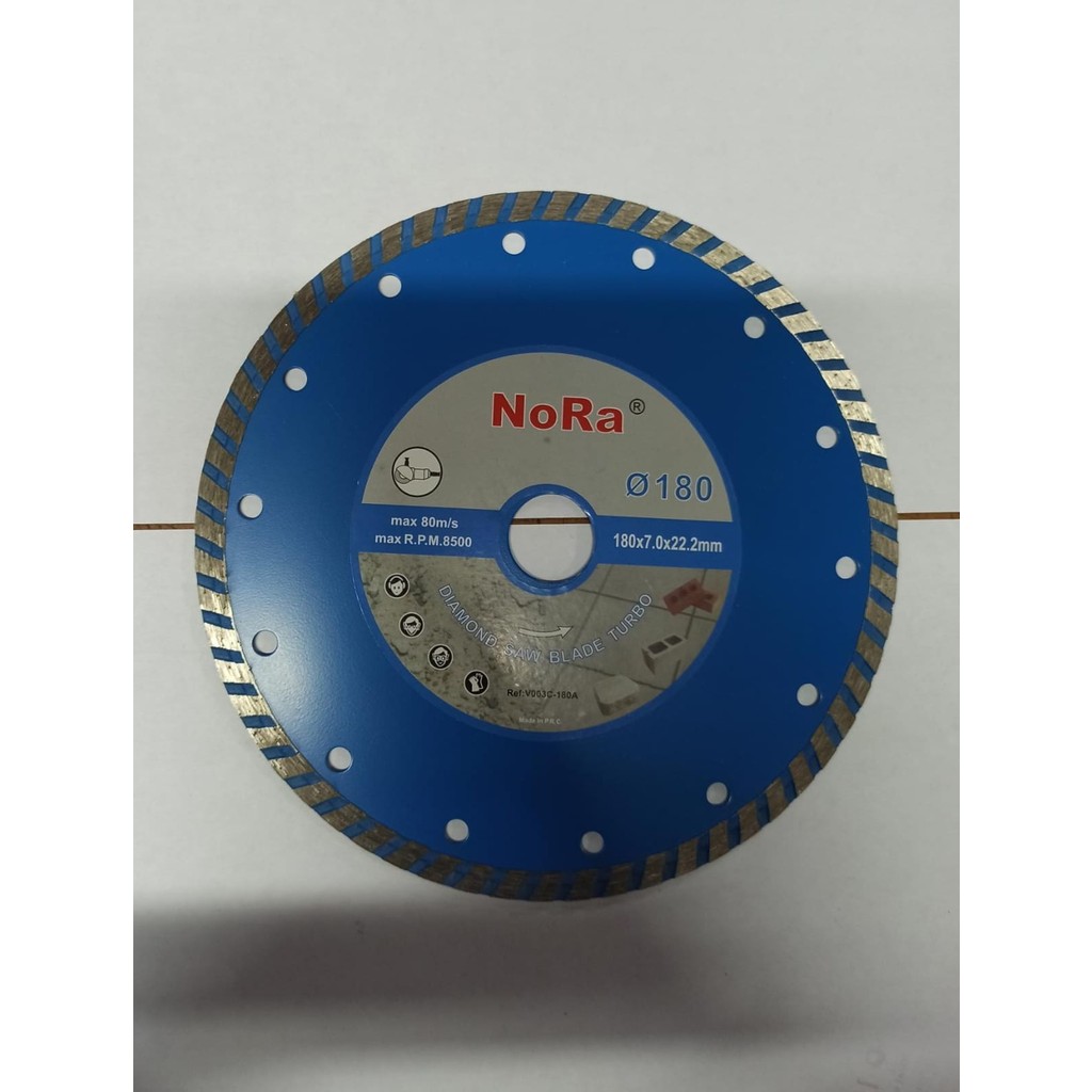 Nora 180 mm Turbo Beton Mermer Grani̇t Kesi̇ci̇ Elmas Di̇sk Diğer Fiyatı