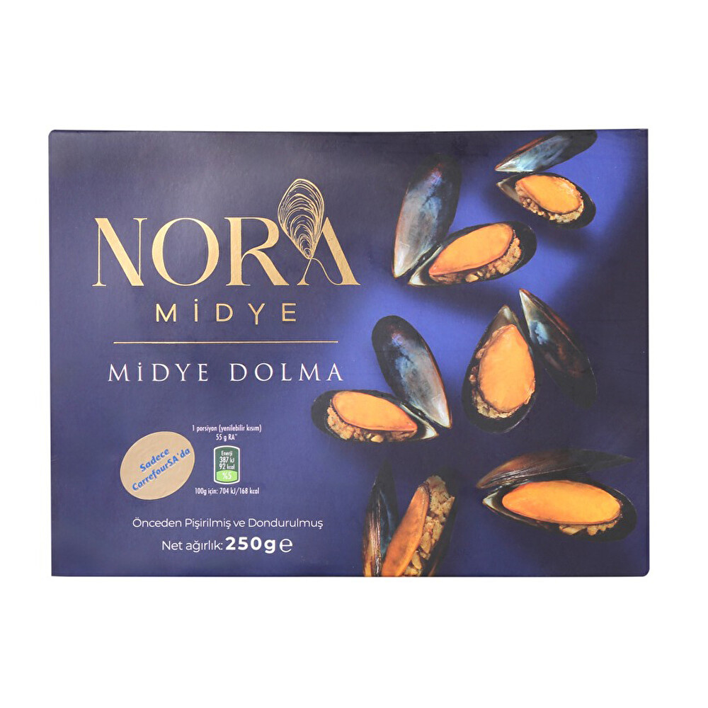 Nora Dondurulmuş Midye Dolma 250 g Diğer Fiyatı