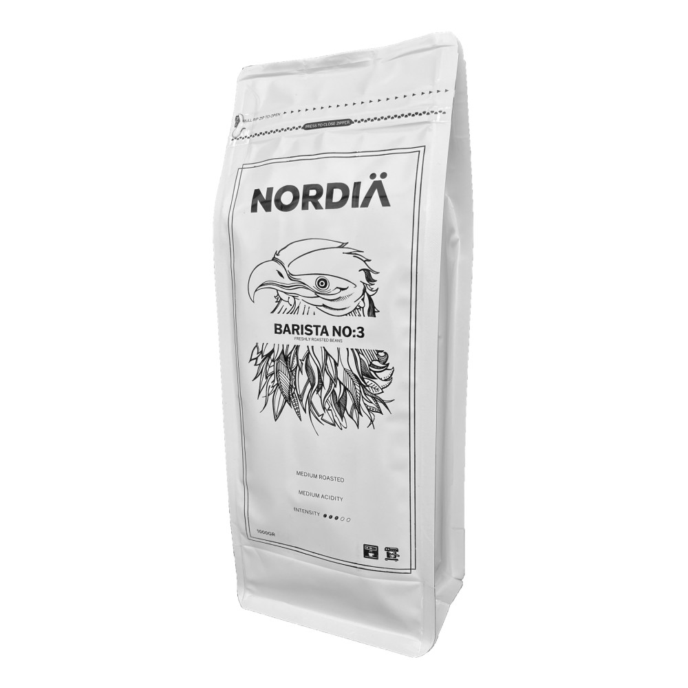 NORDİA Barista No:3 Çekirdek (1 KG) Filtre Kahve Çekirdek Kahve Beden Kahve Fiyatı