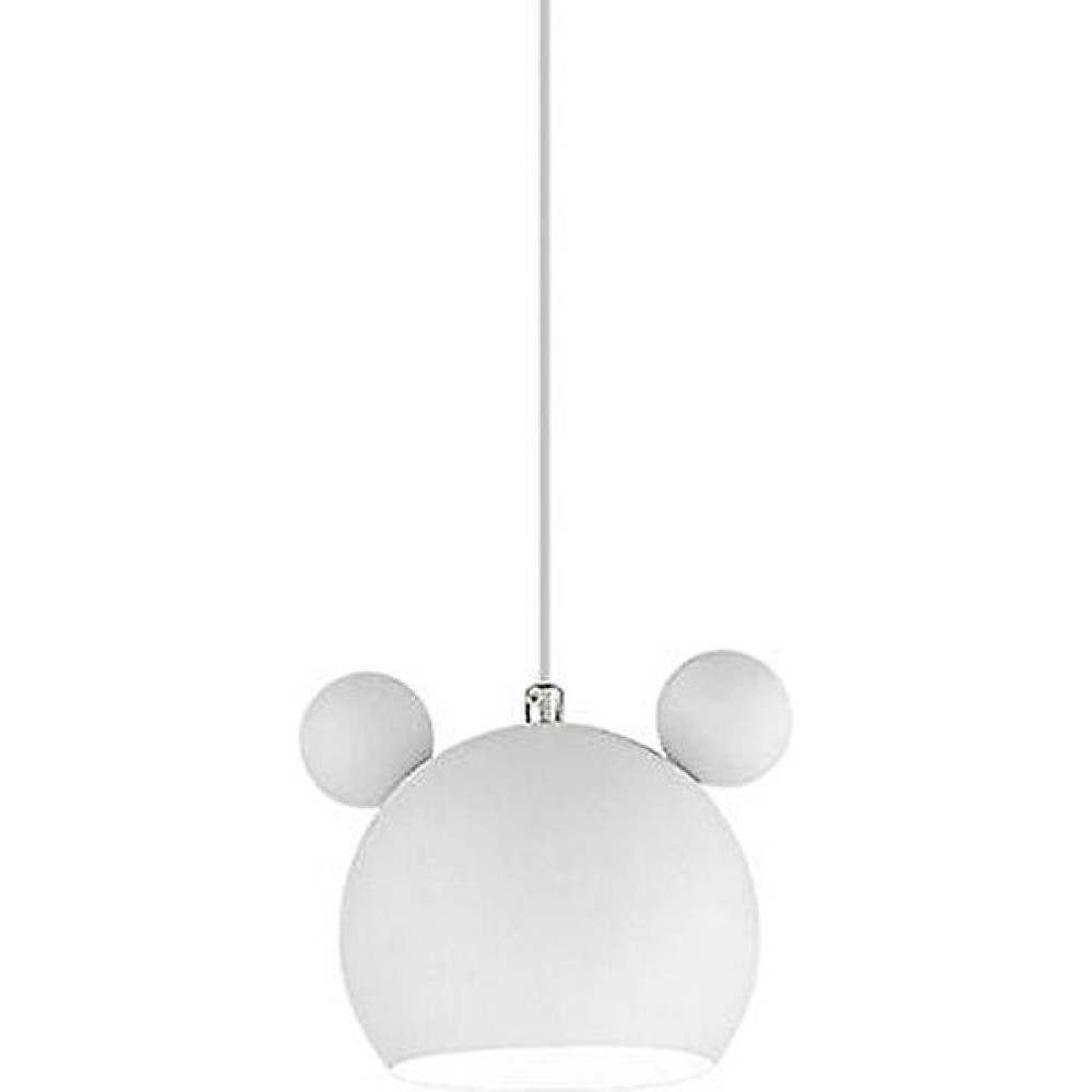 Nordic Duvar Lambası Çocuk Odası Işıkları Için Alüminyum Mickey Aplik Modern Kapalı Duvar Işık Fikstür E27 Yaratıcı Armatür (Beyaz Asma) (Yurt Dışı... Avize Fiyatı