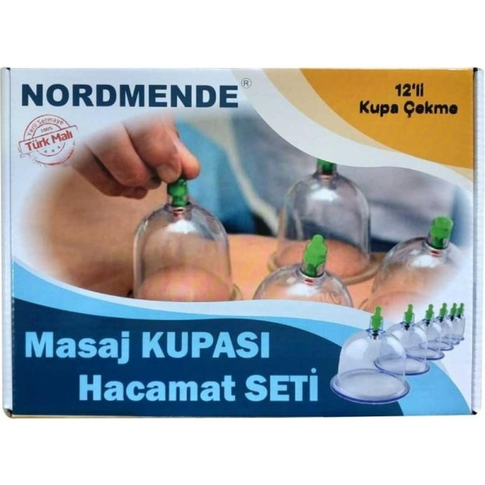 Nordmende 12 Li Masaj Kupa Seti Masaj Cihazları Fiyatı