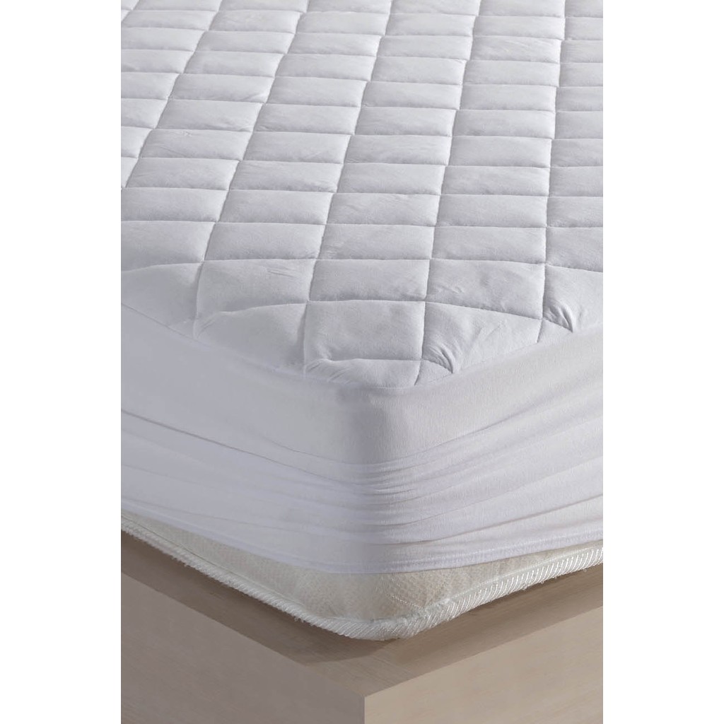 nordqueen Kapitone Fitted Full Kenar Yatak Koruyucu Alez Tek Kişilik - 100 x 200 cm - Beyaz Alez / Yatak Koruyucu Fiyatı