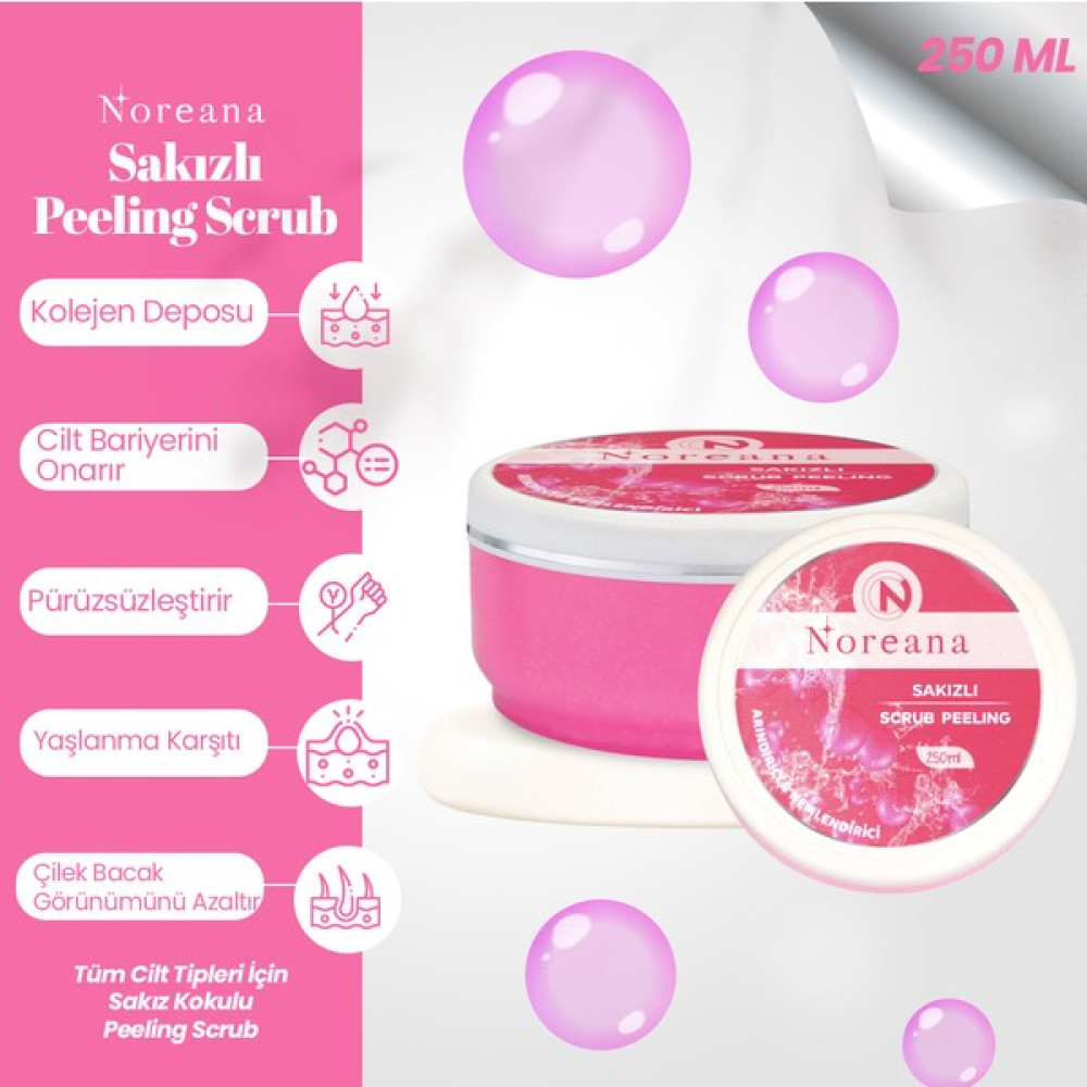 Noreana Sakızlı Scrub Peeling 250ML Batık Giderici & Nemlendirici Oto Boyaları Fiyatı