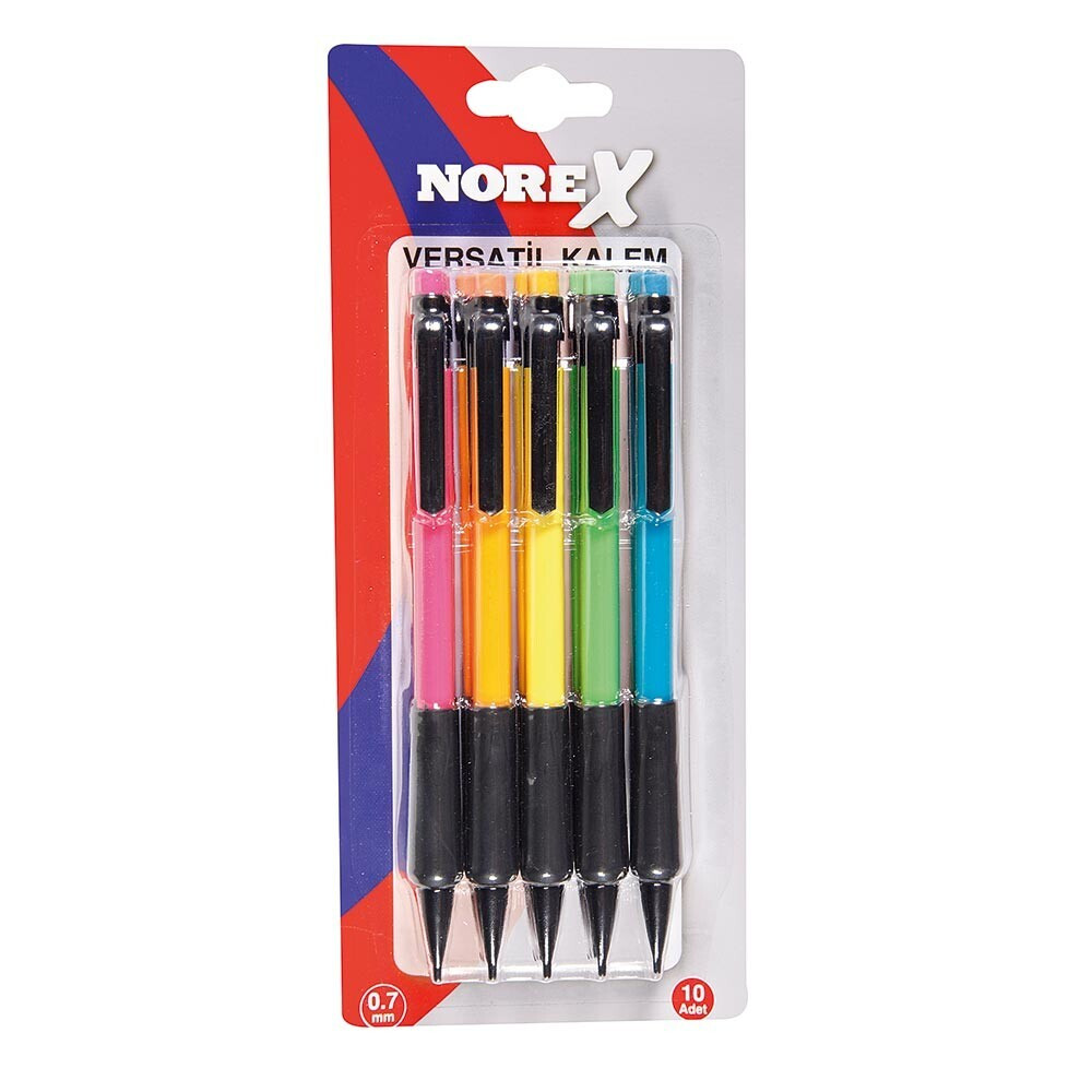 Norex Versatil Kalem 0,7 10-lu Blisterli Mekanik Kurşun (Versatil) Kalem Fiyatı
