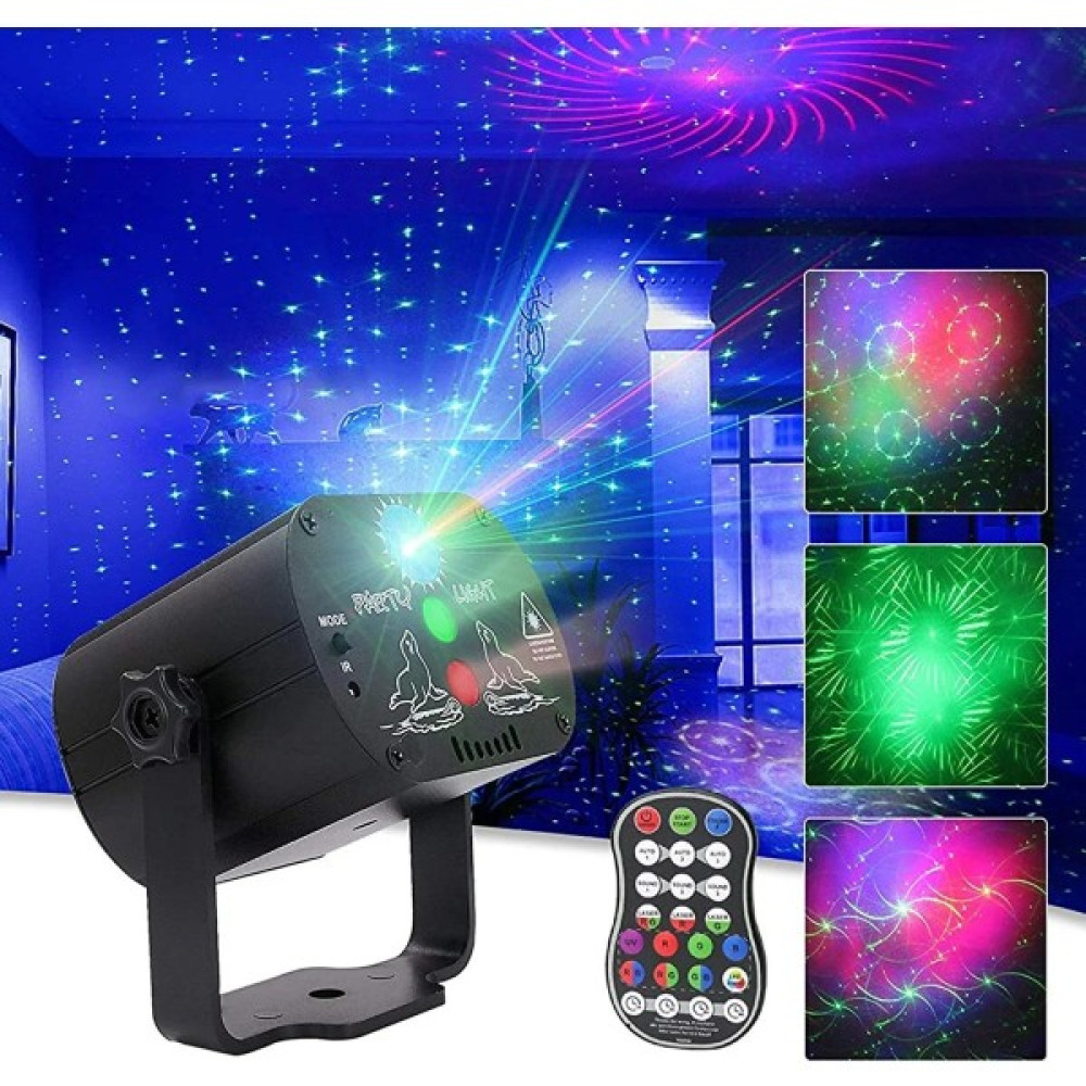 Norınco Disko Lazer Projektör Ses Kontrollü Rgb LED Aydınlatmalı Mini Sahne Parti Lazer Show Elektrik ve Aydınlatma Fiyatı