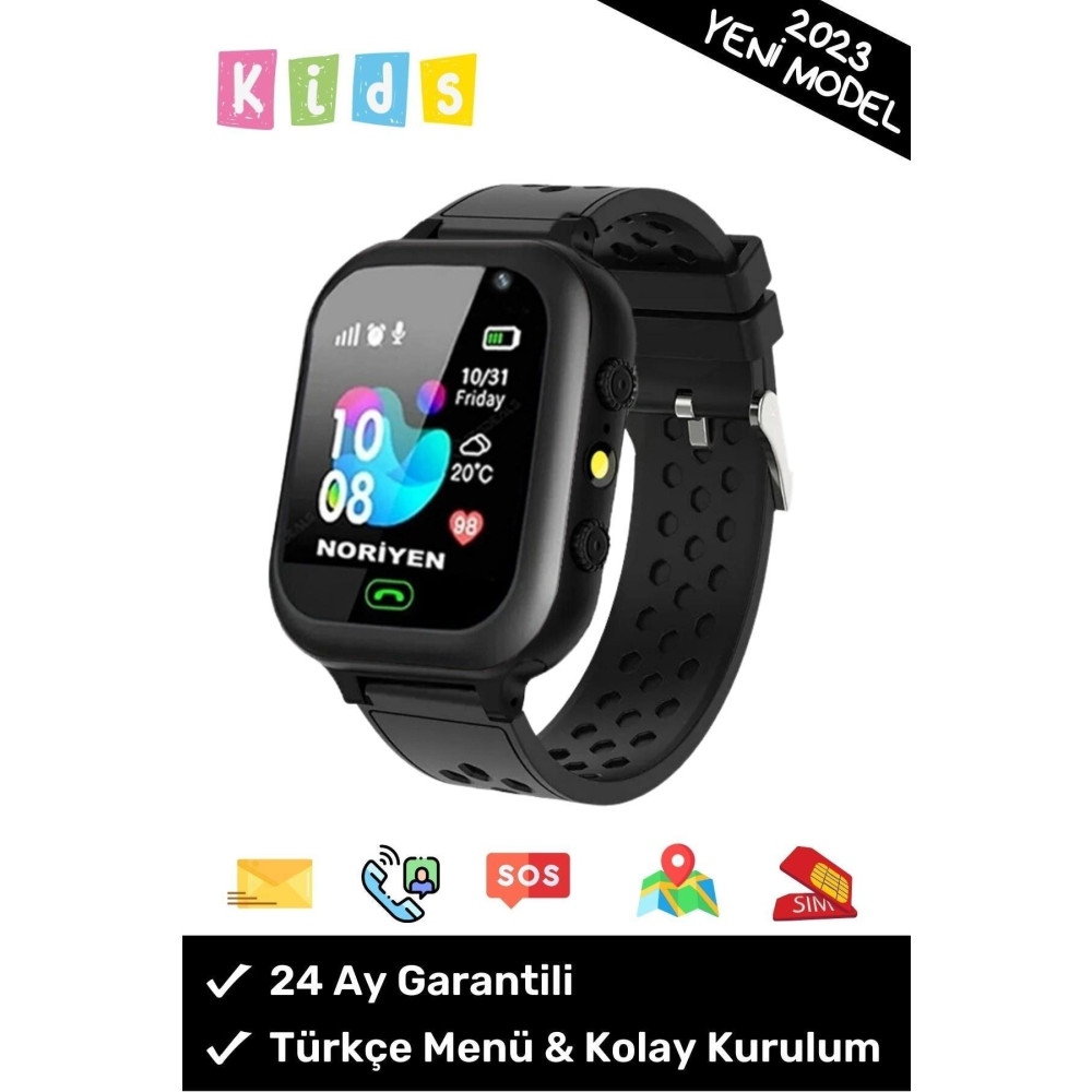 Noriyen Çocuklar Için Yeni Model Q21 Sim Kartlı Ortam Dinleme Konum Takip Özellikli Akıllı Çocuk Saati Akıllı Çocuk Saati Fiyatı