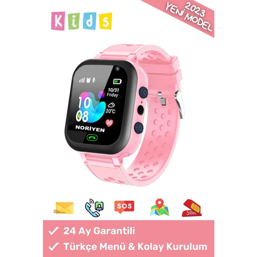 Noriyen Kız Çocuklar Için Yeni Model Q21 Sim Kartlı Ortam Dinleme Konum Takip Özellikli Akıllı Çocuk Saati Akıllı Çocuk Saati Fiyatı