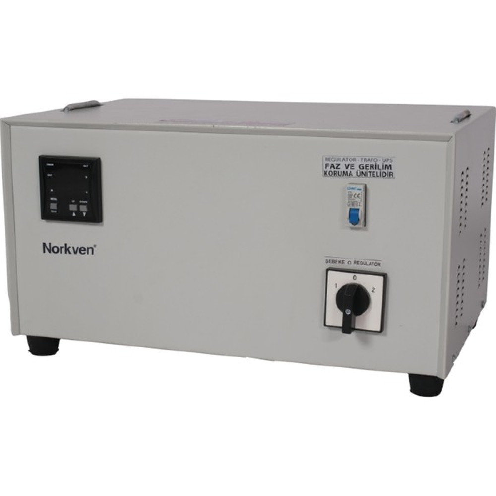 Norkven NMREGSRV1102AP 160/260V 2,5kva Regülatör 2,5kva Servo Mikro Işlemcili, %100 Yerli, 2 Yıl Garantili, Aşırı Akım, Gerilim Koruma Üniteli Power Supply Fiyatı