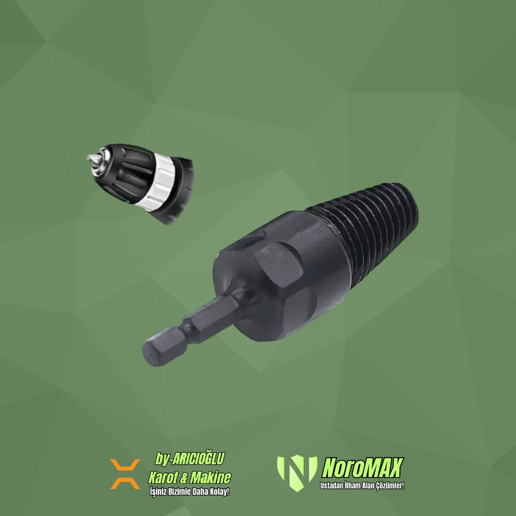Noromax Nr-Btk 20MM Bits Matkap Uyumlu Ters Kılavuz Kırık Parça Çıkartıcı Matkaplar Fiyatı