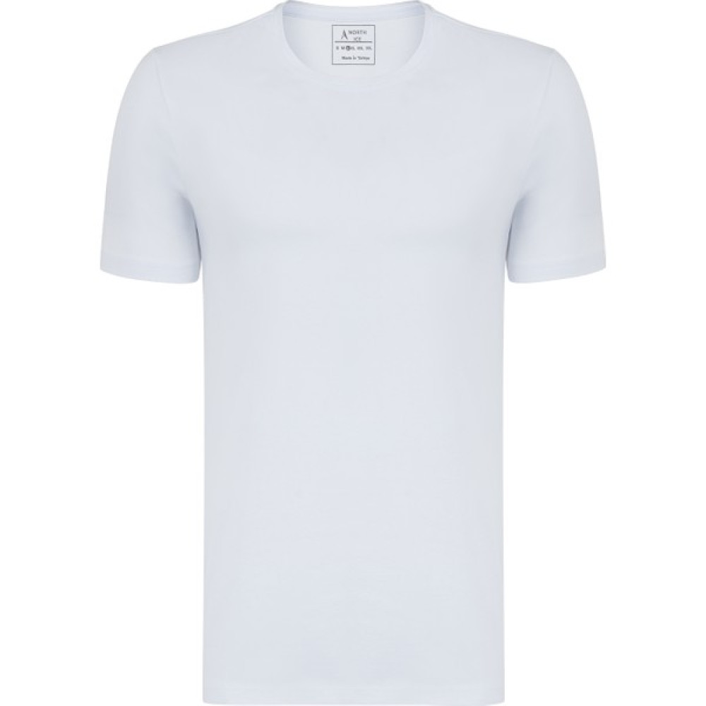 North Ice Bisiklet Yaka Tshirt Beyaz Termal İç Giyim Fiyatı