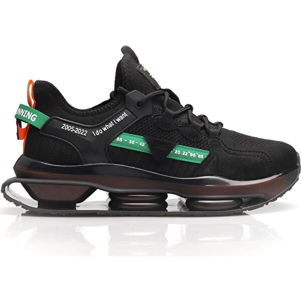 North of Wild Aırboos Erkek Sneakers - Siyah Yesıl Erkek Ayakkabıları Fiyatı