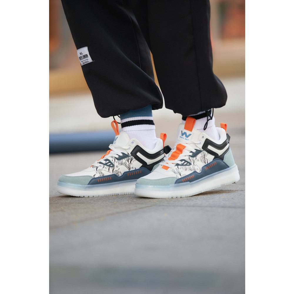 NORTH OF WILD Almost Unisex Sneakers - Beyaz 45 Beden Spor Ayakkabı Fiyatı