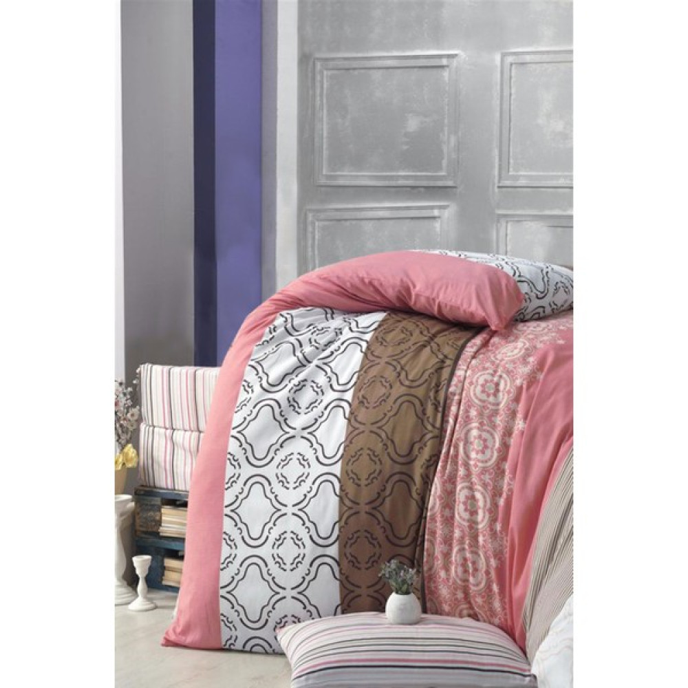 North Online Tek Kişilik Tek Nevresim ( Yorgan ) Kılıfı 160X220 cm - 160 x 200 cm - Pembe Nevresim Takımı Fiyatı