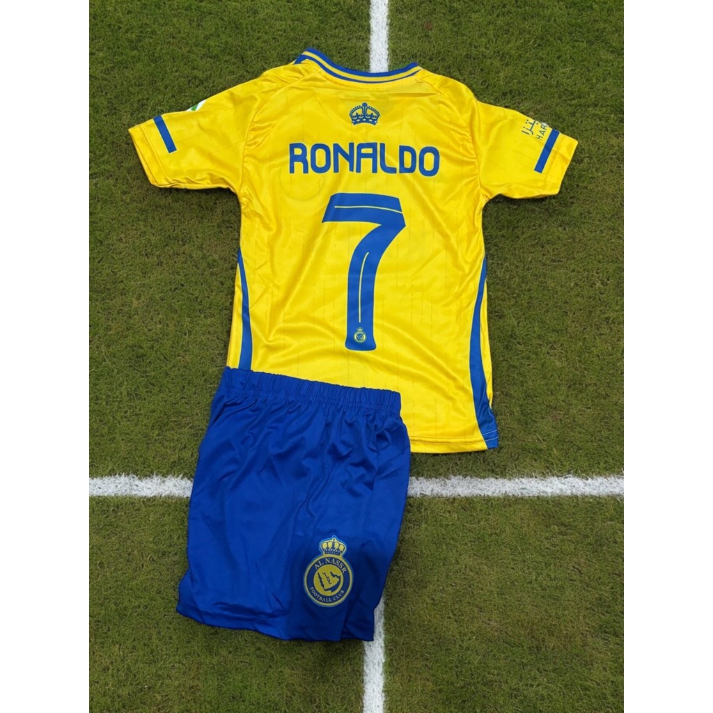 North Stand Yeni Sezon Al Nassr Ronaldo Çocuk Forması - Sarı - 13 - 14 Yaş Futbol Malzemeleri Fiyatı
