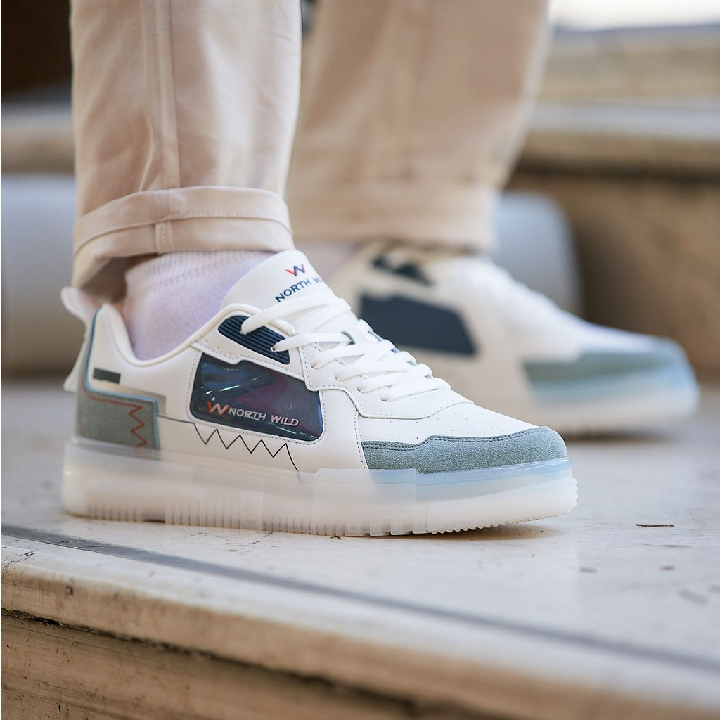 NORTH WILD Planet Unisex Sneakers - Beyaz Mavi Ayakkabılar ve Çantalar Fiyatı