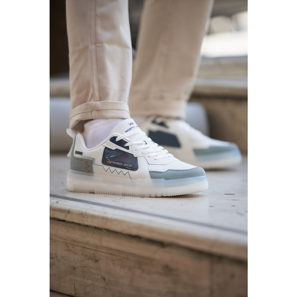 NORTH WİLD Planet Unisex Sneakers - Beyaz Mavi 39 Beden Spor Ayakkabı Fiyatı