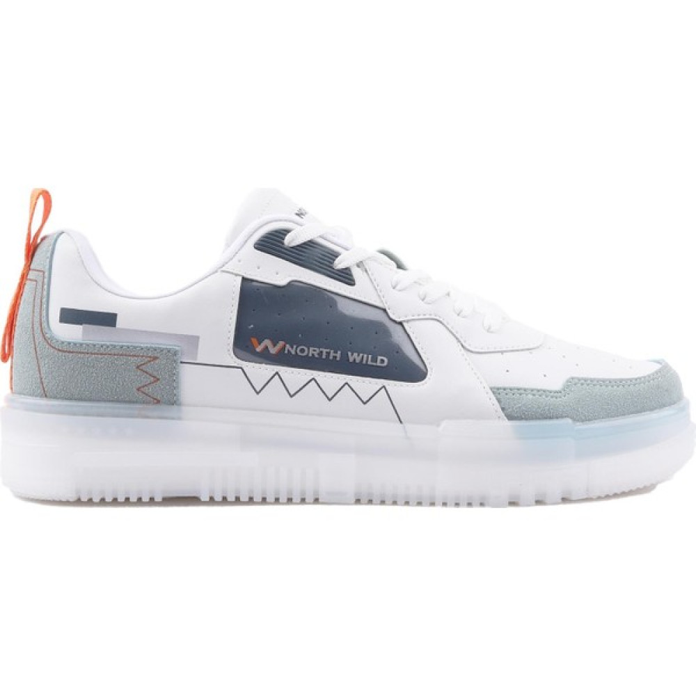 NORTH WILD Planet Unisex Sneakers - Beyaz-Oranj Erkek Ayakkabıları Fiyatı