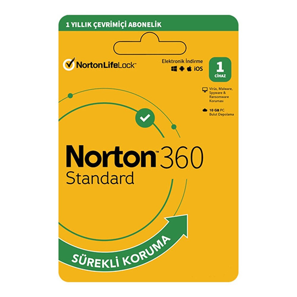 Norton 360 Standart 1 Cihaz Yazılım Fiyatı