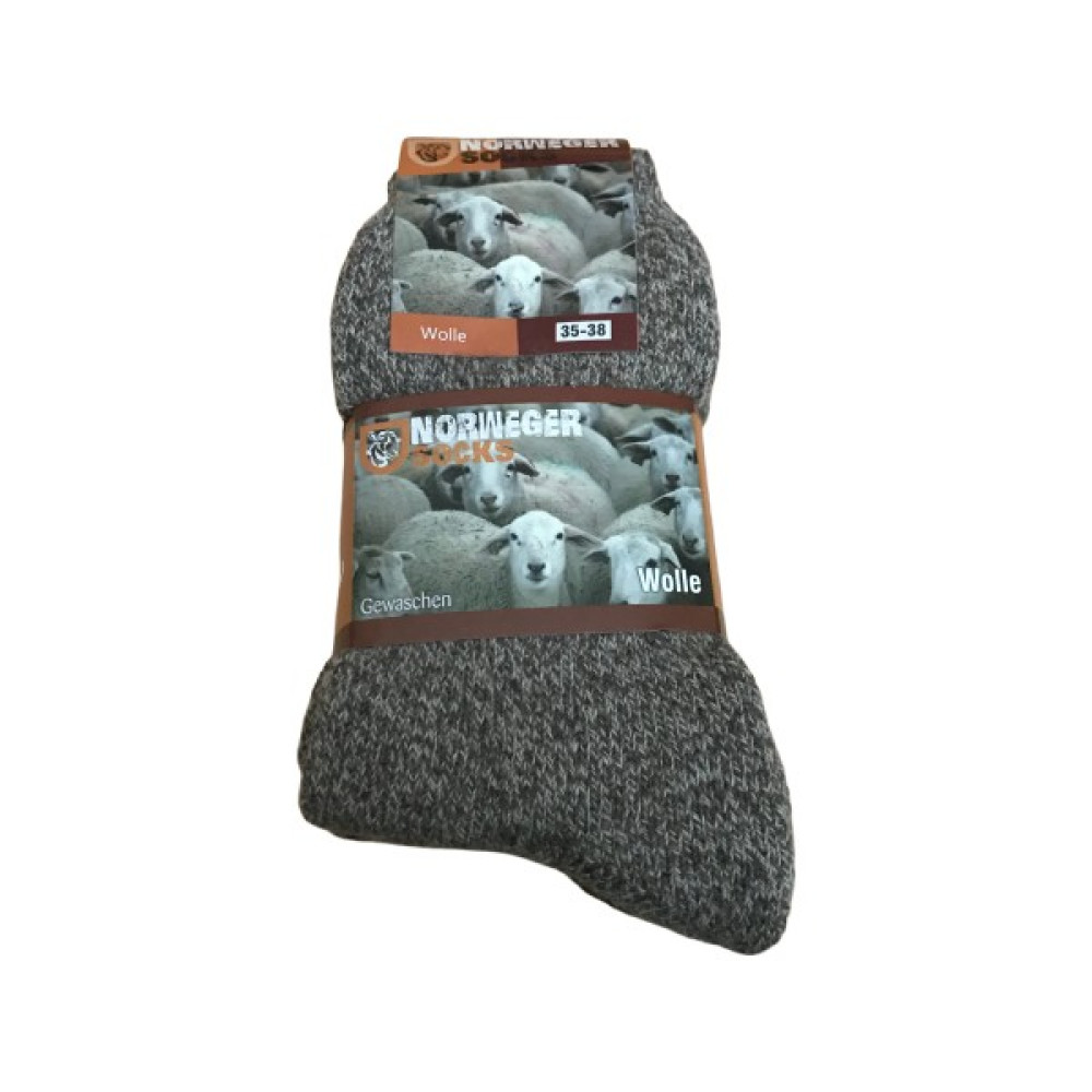 Norweger Socks Yıkanmış Yün Çorap 3 Farklı Renk (2038) Çorap (Outdoor) Fiyatı