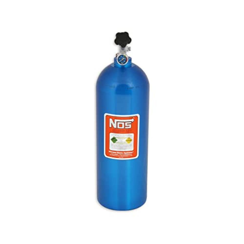 NOS 14760 20 lb. Electric Blue Nitrous Bottle