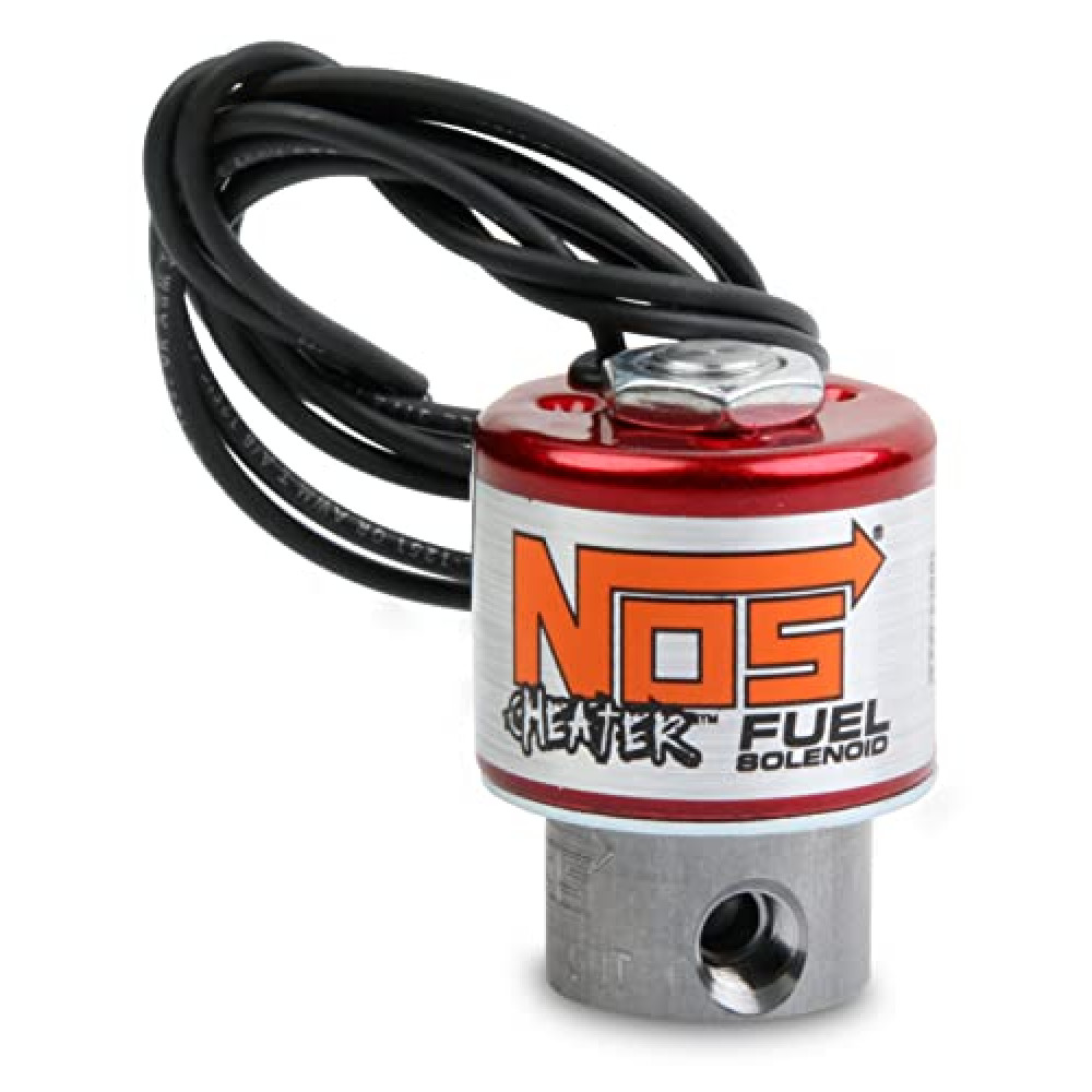 NOS 18050NOS Fuel Solenoid - Red