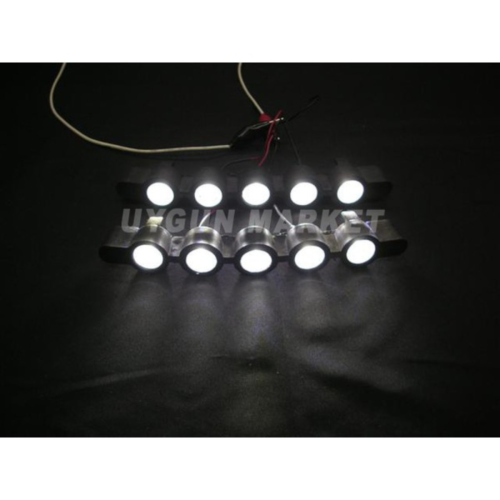Nos Dayflex Power Ledli Gündüz Farı Sis Lambası Oto Boyaları Fiyatı