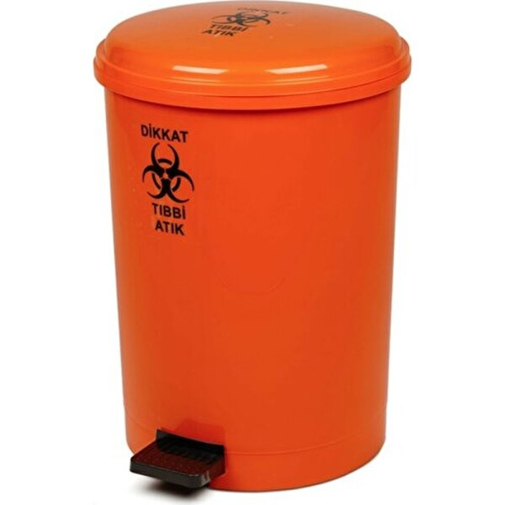 Nossa Çift Kovalı Tıbbi Atık Çöp Kovası Pedallı 40 Litre Eşya Saklama / Düzenleme Fiyatı