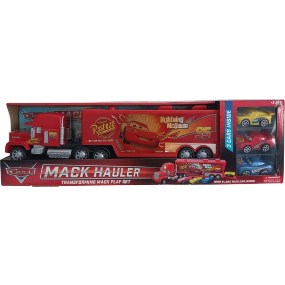 Nostalji Kutusu Oyuncak Şimşek Tarzı Mcqueen Mack Kırmızı Tır ve Arkadaşları 3 Araçlı Oyuncak Taşıyıcı Tır Oto Boyaları Fiyatı