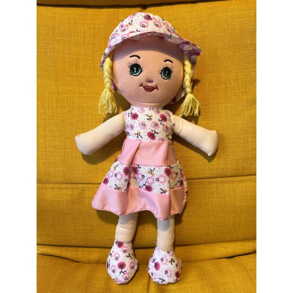 Nostalji Kutusu Pembe Elbiseli Sarı Saçlı Kız Oyuncak Bez Bebek Uyku Arkadaşı 50 cm Doğum Günü Hediyesi Oto Boyaları Fiyatı