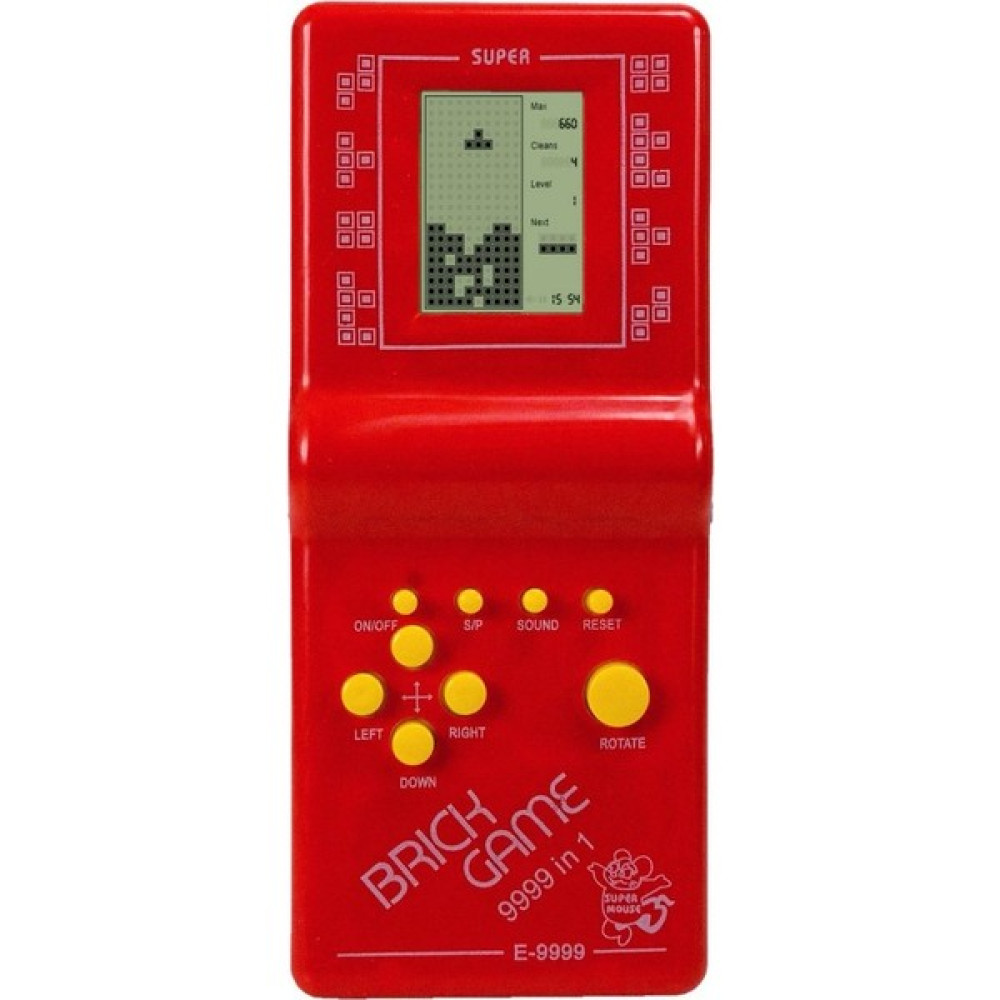 Nostalji Kutusu Retro Tetris 90 Lar El Atarisi - Kırmızı Oyun Konsolları Fiyatı