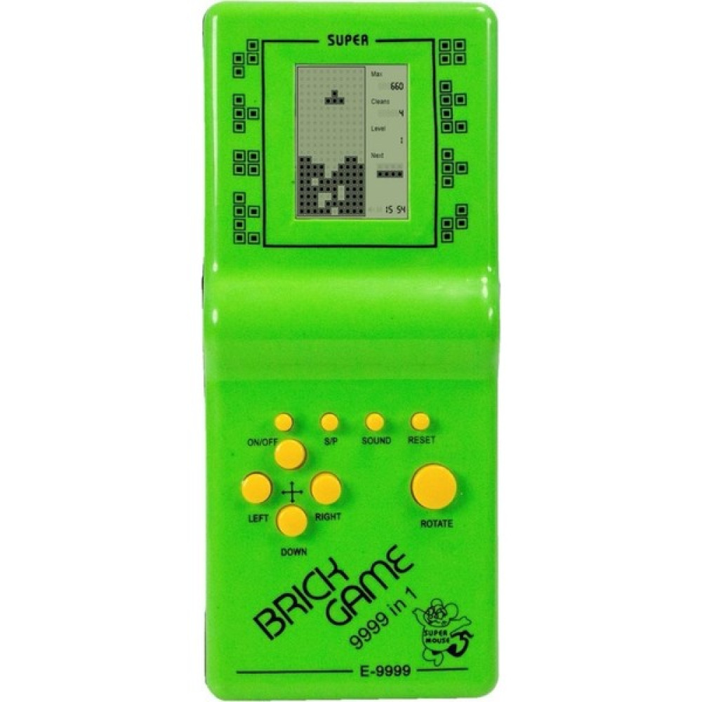 Nostalji Kutusu Tetris 90 Lar Retro El Atarisi - Yeşil Oyun Konsolları Fiyatı