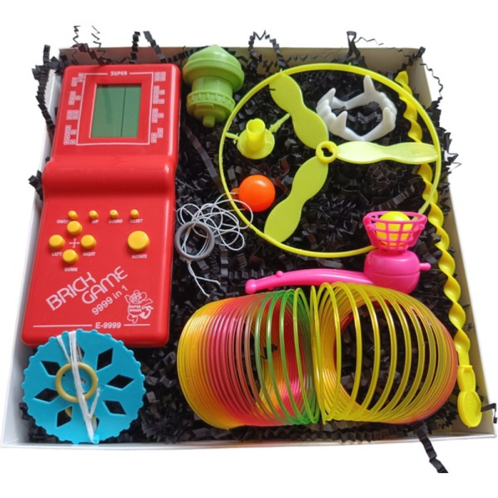 Nostalji Kutusu Tetrisli Nostaljik Oyuncaklar Doksanlar Hediye Seti Oyun Seti Fiyatı