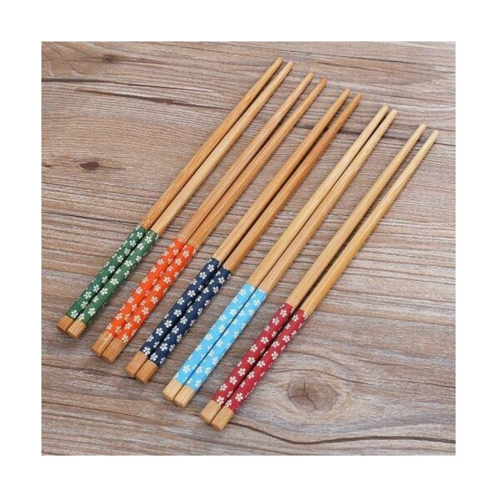 Nostaljik Lezzetler Chopstick Japon Çin Yemek Çubuğu 5 Çift Yıkanabilir Bambu Mutfak Gereçleri Fiyatı
