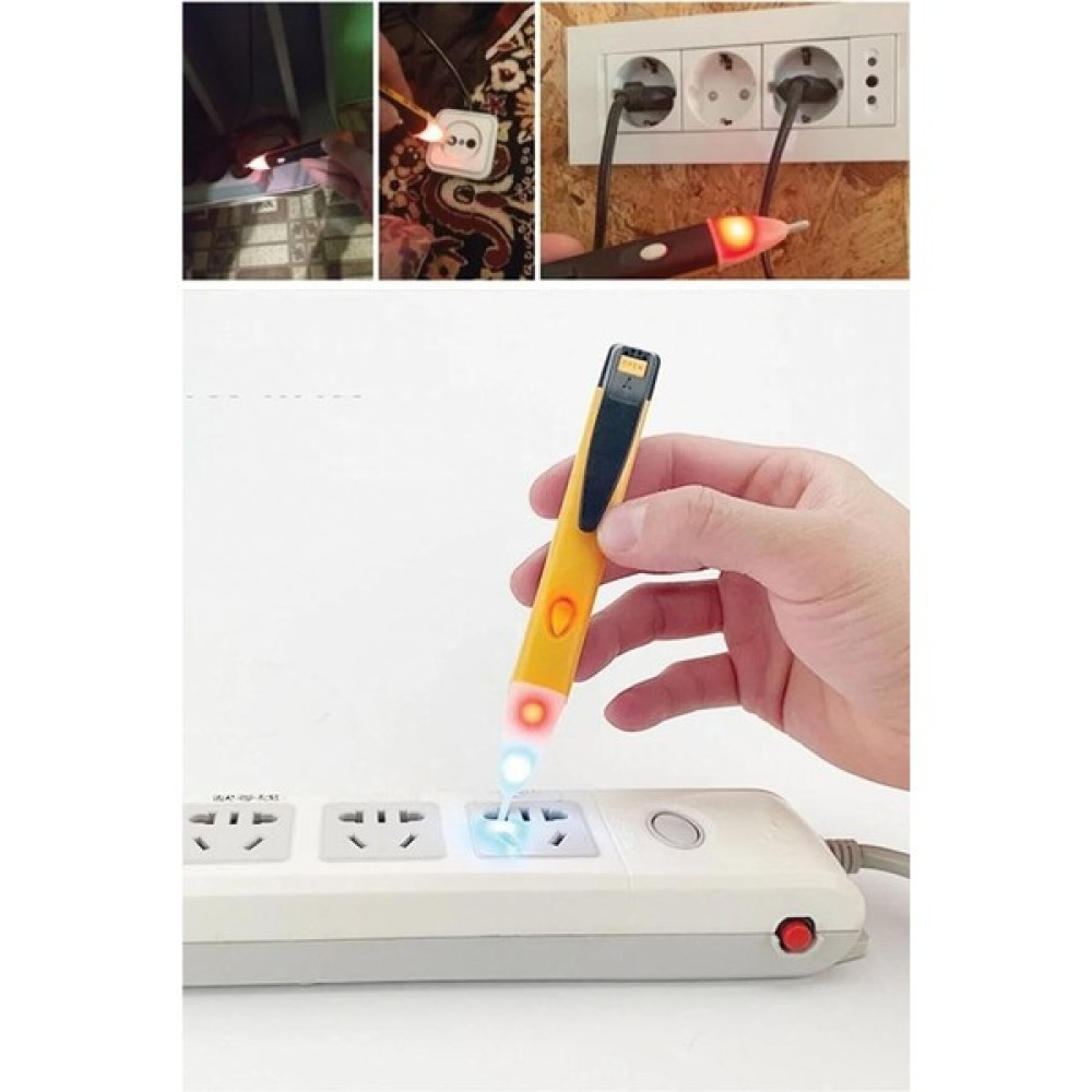 Nostaljik Lezzetler Elektrik Kaçak Tespit Cihazı - Temassız Işıklı Kablo Voltaj Test Cihazı - Temazsız Faz Kontrol Kalemi Diğer Test ve Ölçüm Cihazları Fiyatı