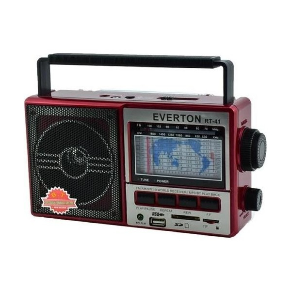 Nostaljik Lezzetler Nostalji Tasarımlı Müzik Çalar Everton Rt-41 Bluetooth-Usb-Sd-Fm - Renkli Alarmlı Saatler & Radyolar Fiyatı