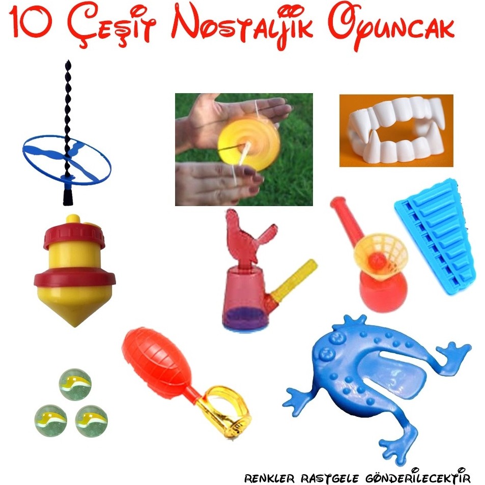 Nostaljik Oyuncak Paketi 10 Çeşit Anne Bebek Oyuncak Fiyatı