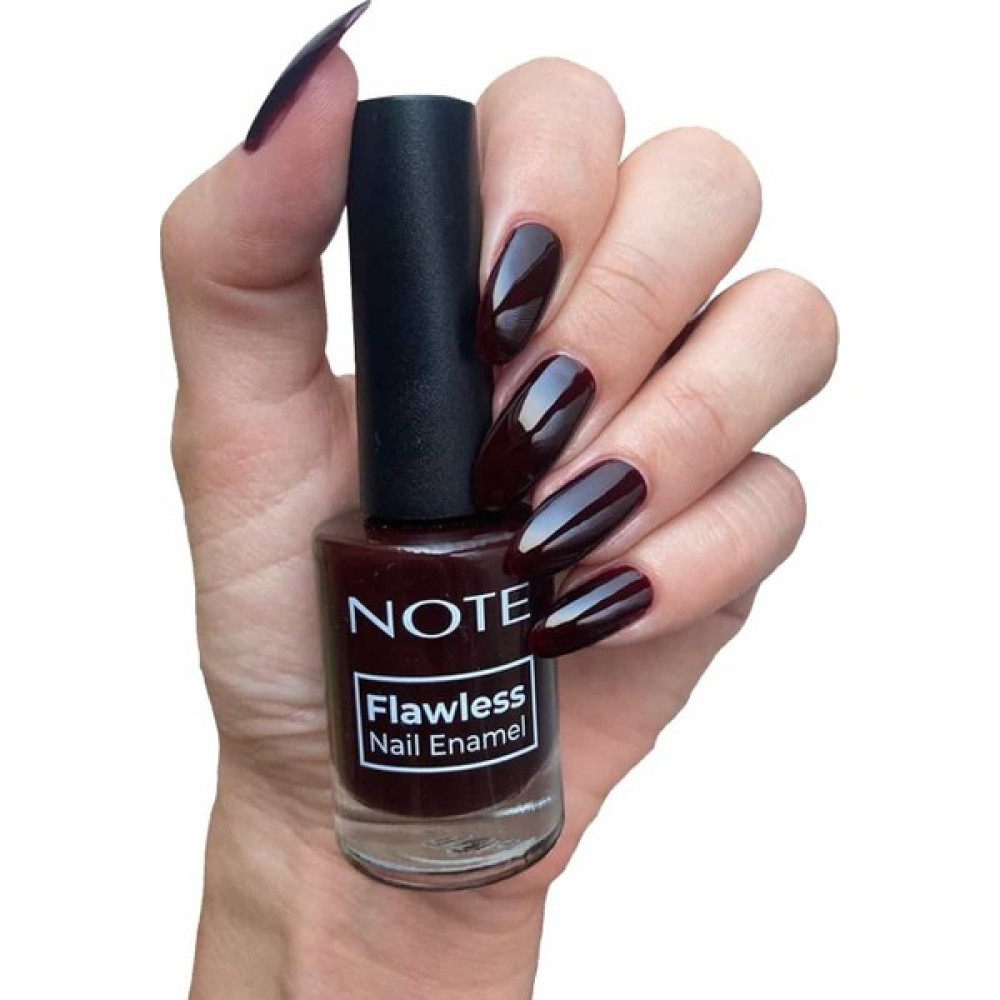 Note Cosmetics Nail Flawless Oje 105 Maroon - Kahverengi - Çok Renkli Oje Fiyatı