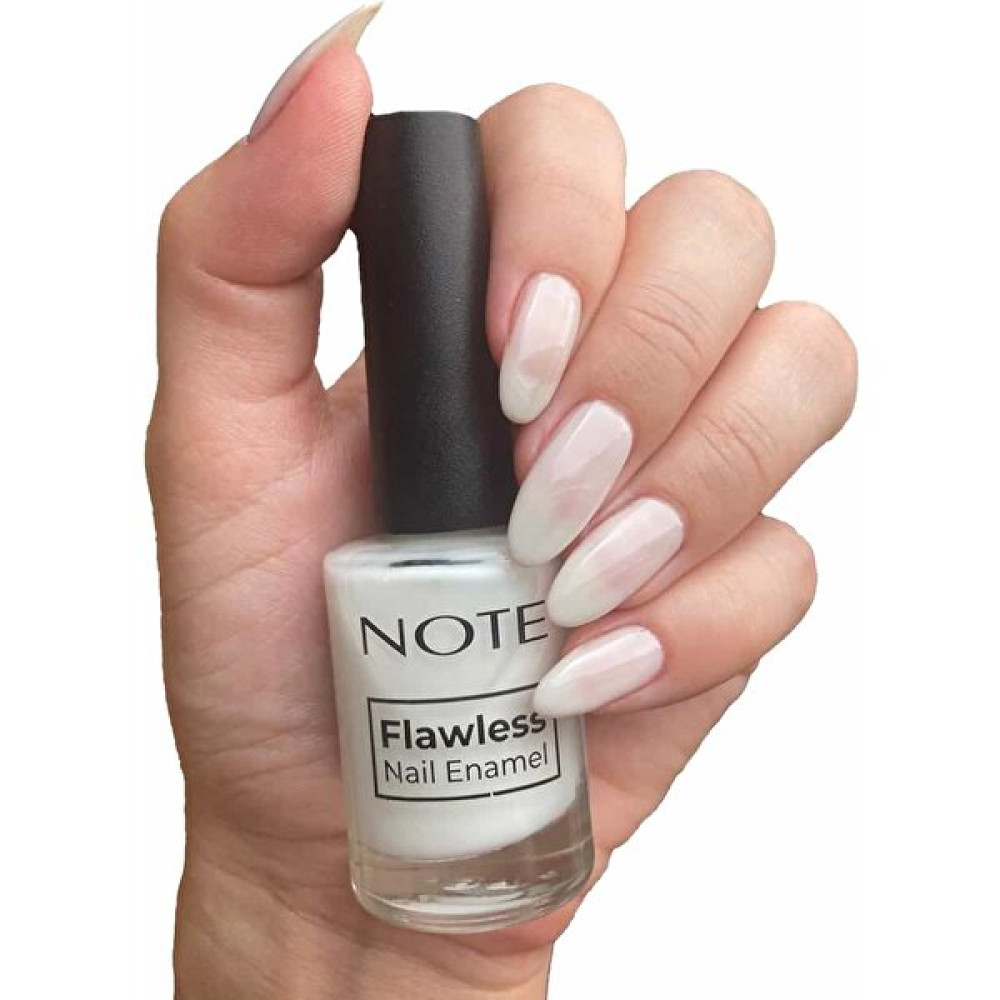 Note Cosmetics Nail Flawless Oje 21 Whisper White - Beyaz - Çok Renkli Oje Fiyatı