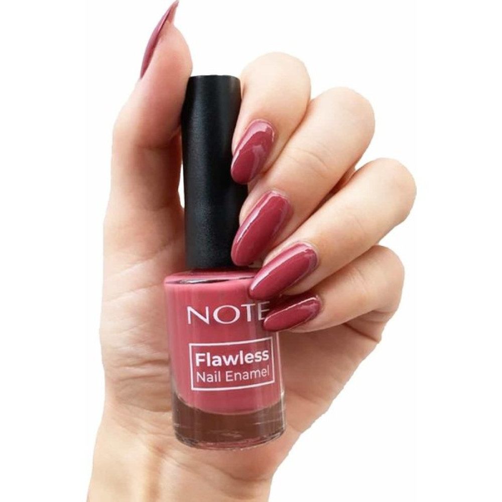 Note Cosmetics Nail Flawless Oje 81 Dark Rose - Pembe - Çok Renkli Oje Fiyatı