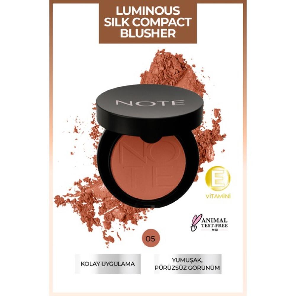 Note Luminous Silk Compact Allık 05 Desert Rose Allık Fiyatı
