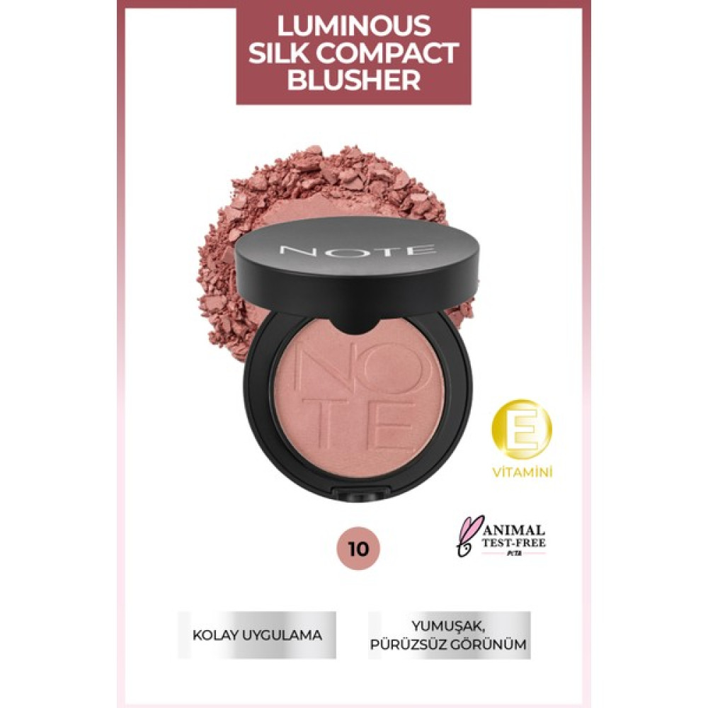 Note Luminous Silk Compact Allık 10 Pink Paradise Allık Fiyatı