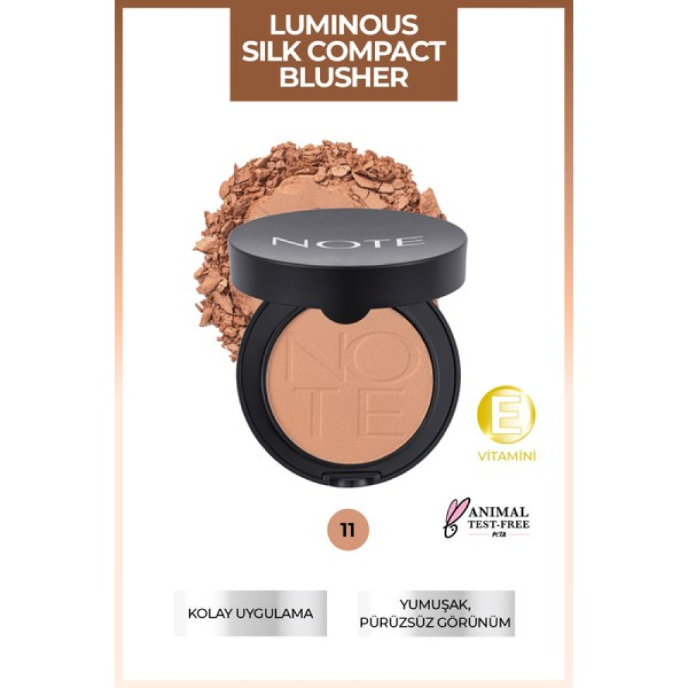 Note Luminous Silk Compact Allık 11 Sunset Allık Fiyatı