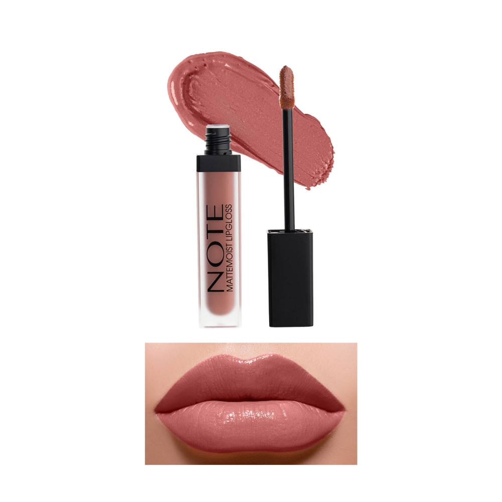 NOTE Mattemoist Lipgloss Yarı Mat Saten Bitişli Likit Ruj 403 Sugar Kiss - Nude Rujlar & Dudak Parlatıcıları Fiyatı