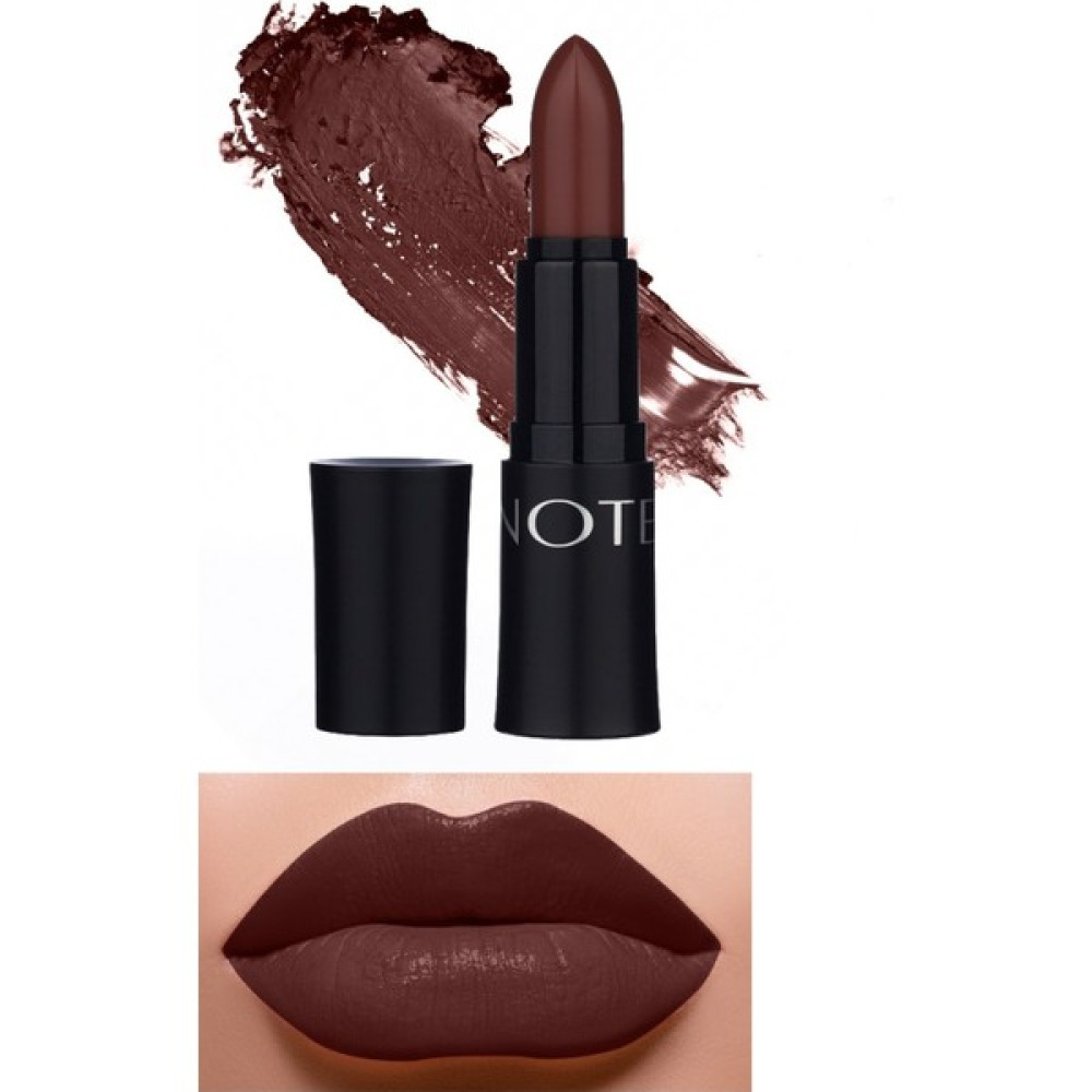 Note Mattemoist Lipstick Mat Bitişli Ruj 315 Hot Brown - Koyu Kahverengi Rujlar & Dudak Parlatıcıları Fiyatı