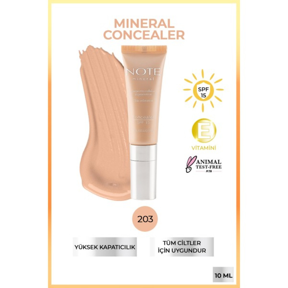 Note Mineral Concealer Göz Altı Kapatıcısı 203 Concealer Fiyatı
